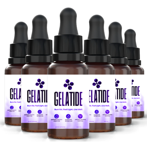 gelatide Drops 6 Bottles